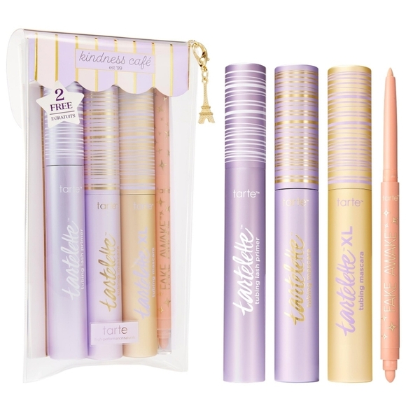 tarte Other - Tarte 7-Piece Limited Ed. Kindness Cafe Tartlette Tubing Must-Haves Vault, New